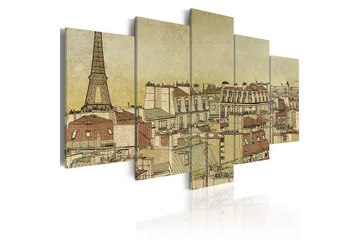 Billede Parisian Past Centuries 100x50 - Artgeist sp. z o. o. - Boligtilbehør - Billeder & kunst - Billeder på lærred