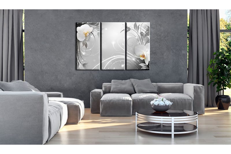 Billede Platinum Waltz 120x80 - Artgeist sp. z o. o. - Boligtilbehør - Billeder & kunst - Billeder på lærred