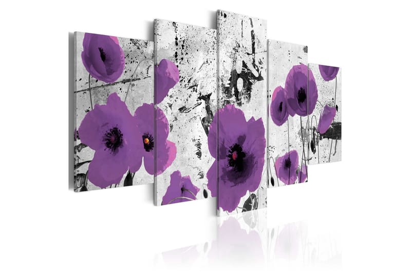 Billede Purple Dissonance 100x50, Artgeist sp. z o. o.