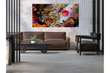 Billede Paint Universe (1 del) Bred 60x30 - Artgeist sp. z o. o. - Boligtilbehør - Billeder & kunst - Billeder på lærred