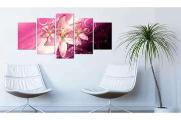 Billede Pink Heaven 200x100 - Artgeist sp. z o. o. - Boligtilbehør - Billeder & kunst - Billeder på lærred