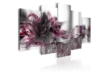 Billede Purple Sash 100x50 - Artgeist sp. z o. o. - Boligtilbehør - Billeder & kunst - Billeder på lærred