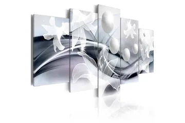 Billede Pearls And Lilies 100x50 - Artgeist sp. z o. o. - Boligtilbehør - Billeder & kunst - Billeder på lærred