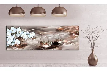 Billede Pink Nebula 120x40 - Artgeist sp. z o. o. - Boligtilbehør - Billeder & kunst - Billeder på lærred