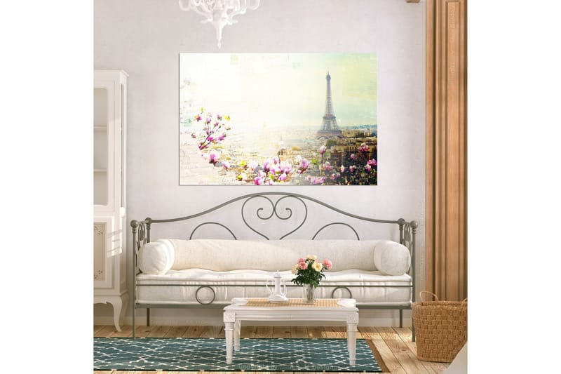 Billede postkort fra Paris (1 del) Bred 90x60, Artgeist sp. z o. o.