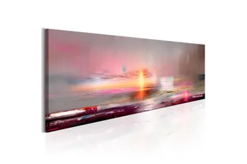 Billede Pink Beach 135x45 - Artgeist sp. z o. o. - Boligtilbehør - Billeder & kunst - Billeder på lærred