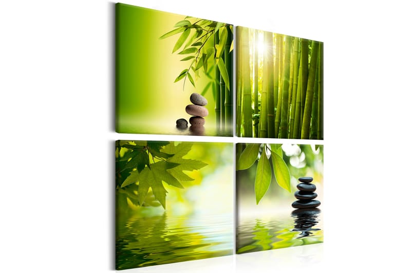 Billede Peace 40x40 - Artgeist sp. z o. o. - Boligtilbehør - Billeder & kunst - Billeder på lærred