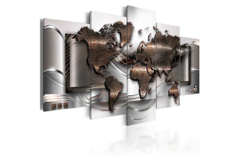 Billede Pearl Map 100x50, Artgeist sp. z o. o.