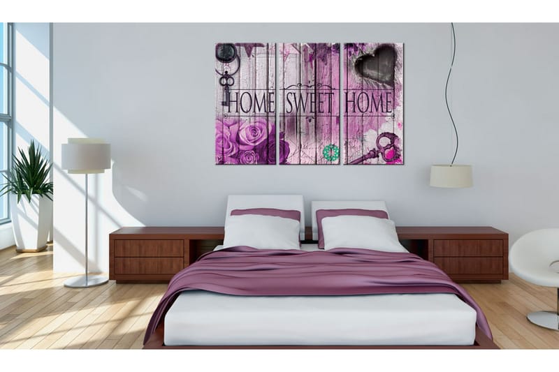 Billede Purple Haze 120x80 - Artgeist sp. z o. o. - Boligtilbehør - Billeder & kunst - Billeder på lærred