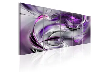 Billede Purple Gale 225x90 - Artgeist sp. z o. o. - Boligtilbehør - Billeder & kunst - Billeder på lærred