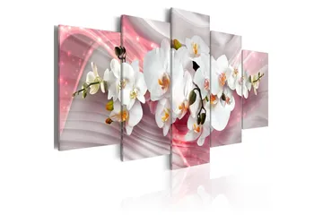 Billede Pink Glow 200x100 - Artgeist sp. z o. o. - Boligtilbehør - Billeder & kunst - Billeder på lærred