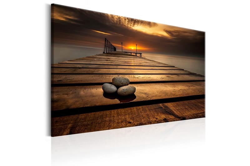 Billede Peaceful Place 90x60 - Artgeist sp. z o. o. - Boligtilbehør - Billeder & kunst - Billeder på lærred