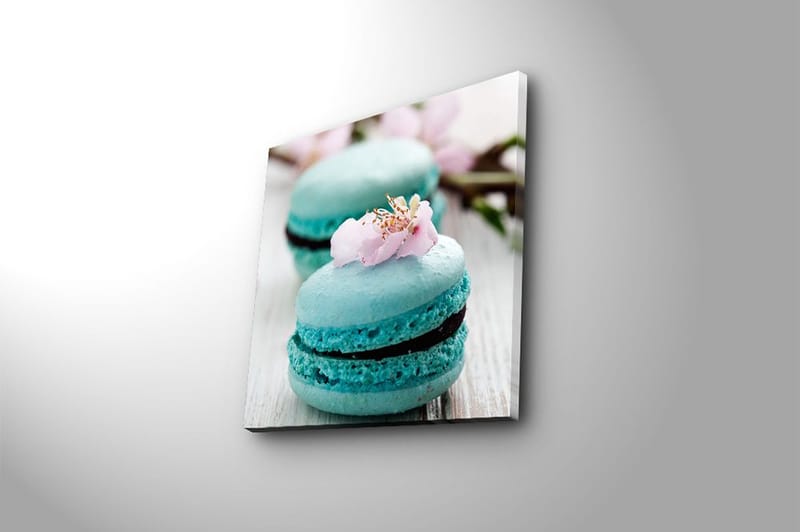 Canvas Blomster Flerfarvet - 44x54 cm - Boligtilbehør - Billeder & kunst - Billeder på lærred