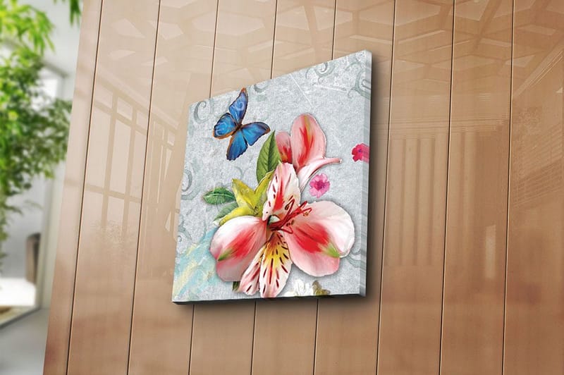 Canvas Flerfarvet - 44x54 cm - Boligtilbehør - Billeder & kunst - Billeder på lærred