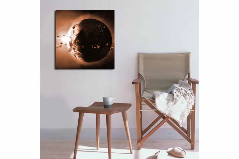 Canvas Flerfarvet - 44x54 cm - Boligtilbehør - Billeder & kunst - Billeder på lærred