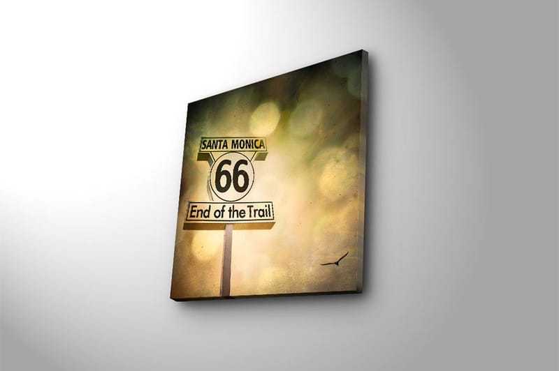 Canvas Flerfarvet - 44x54 cm - Boligtilbehør - Billeder & kunst - Billeder på lærred