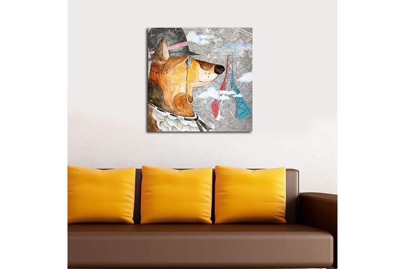 Canvas Flerfarvet - 44x54 cm - Boligtilbehør - Billeder & kunst - Billeder på lærred