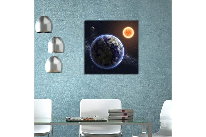 Canvas Flerfarvet - 44x54 cm - Boligtilbehør - Billeder & kunst - Billeder på lærred