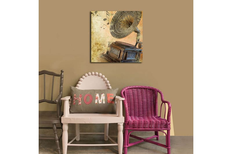 Canvas Flerfarvet - 44x54 cm - Boligtilbehør - Billeder & kunst - Billeder på lærred