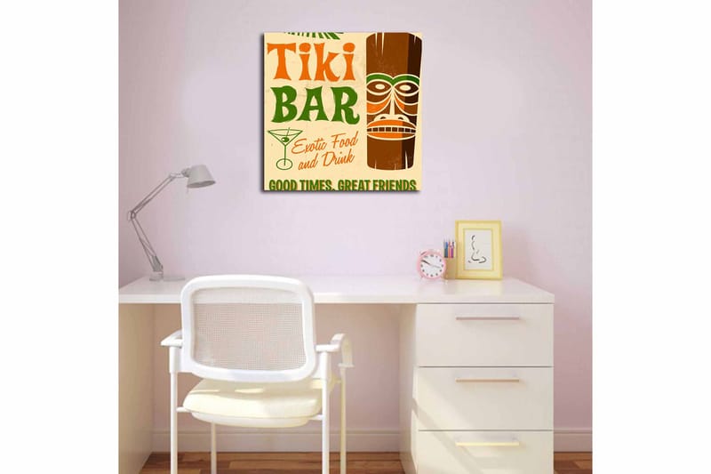 Canvas Flerfarvet - 44x54 cm - Boligtilbehør - Billeder & kunst - Billeder på lærred