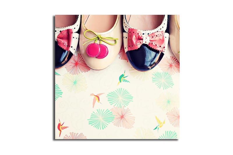 Canvas Flerfarvet, 44x54 cm