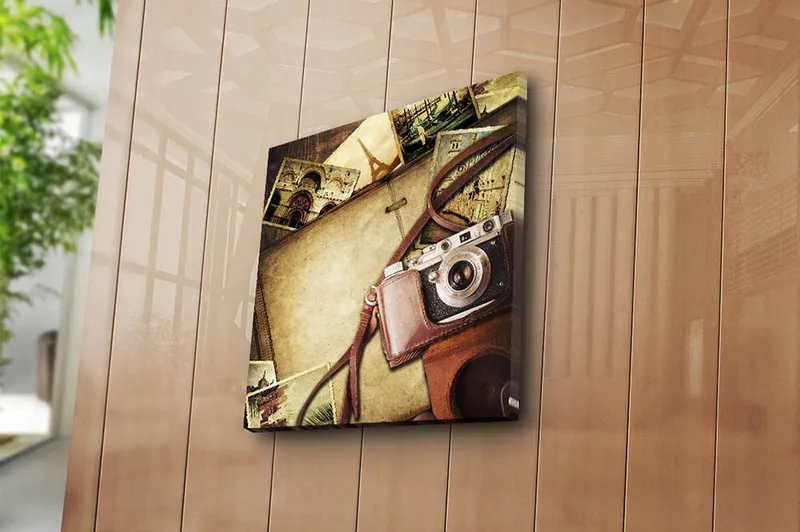 Canvas Flerfarvet - 44x54 cm - Boligtilbehør - Billeder & kunst - Billeder på lærred