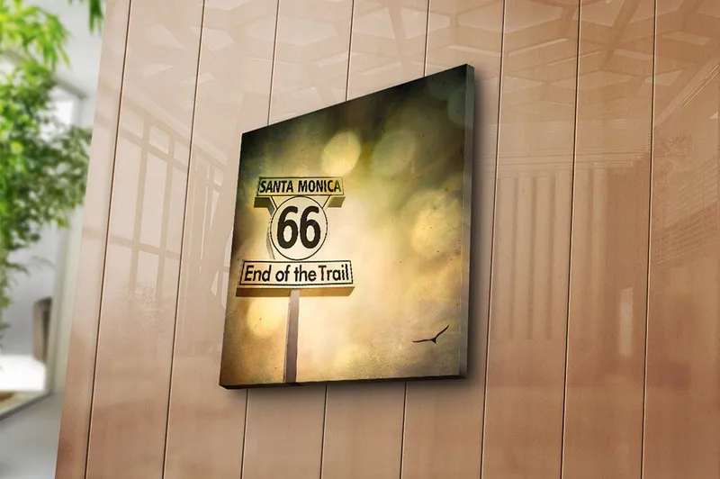 Canvas Flerfarvet - 44x54 cm - Boligtilbehør - Billeder & kunst - Billeder på lærred