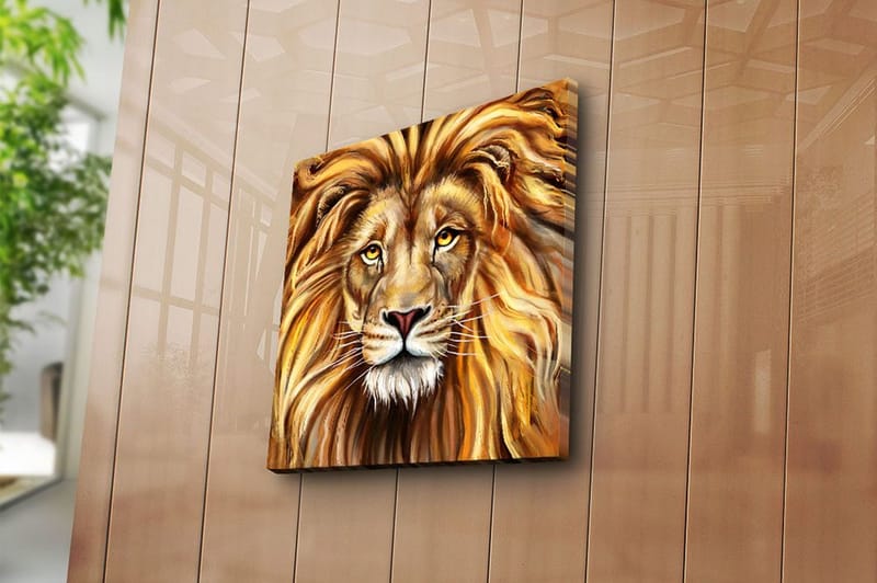 Canvas Flerfarvet - 44x54 cm - Boligtilbehør - Billeder & kunst - Billeder på lærred