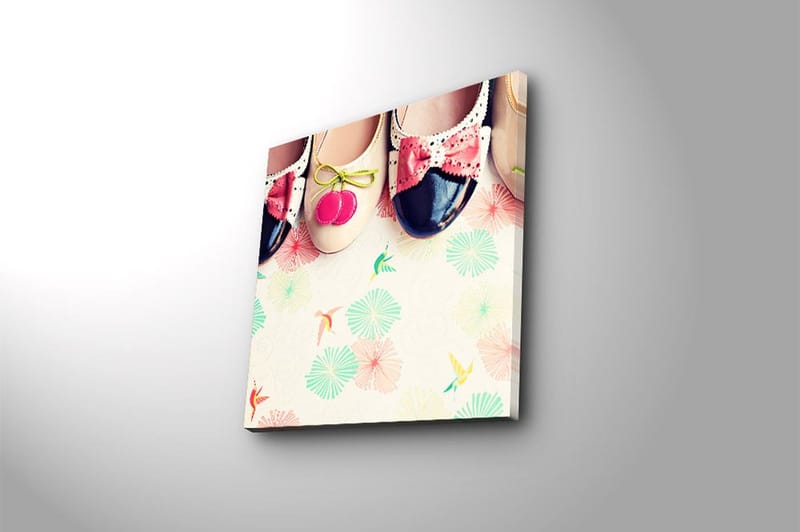 Canvas Flerfarvet - 44x54 cm - Boligtilbehør - Billeder & kunst - Billeder på lærred