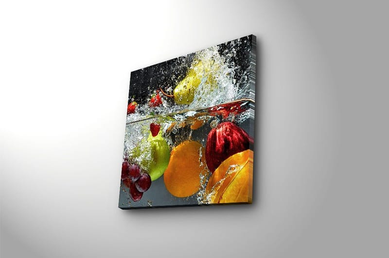 Canvas Flerfarvet - 44x54 cm - Boligtilbehør - Billeder & kunst - Billeder på lærred