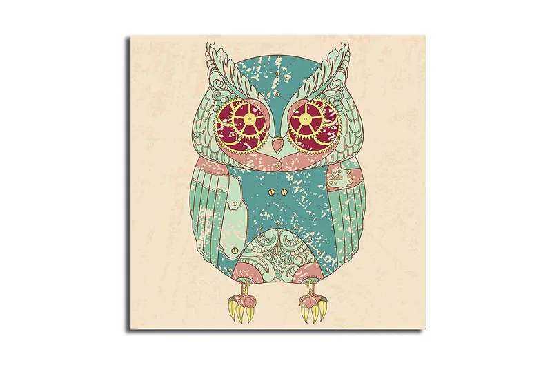 Canvas Flerfarvet, 44x54 cm