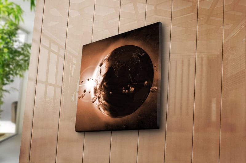 Canvas Flerfarvet - 44x54 cm - Boligtilbehør - Billeder & kunst - Billeder på lærred