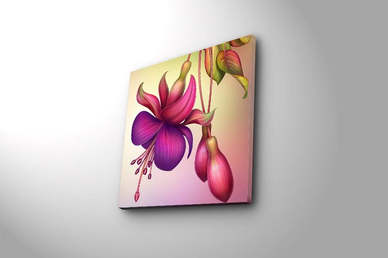 Canvas Flerfarvet - 44x54 cm - Boligtilbehør - Billeder & kunst - Billeder på lærred