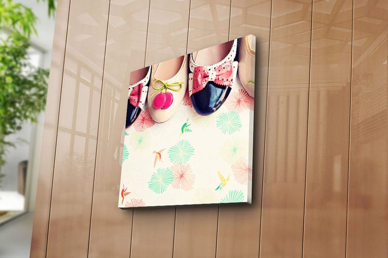 Canvas Flerfarvet - 44x54 cm - Boligtilbehør - Billeder & kunst - Billeder på lærred