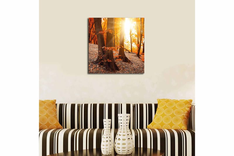 Canvas Flerfarvet - 44x54 cm - Boligtilbehør - Billeder & kunst - Billeder på lærred