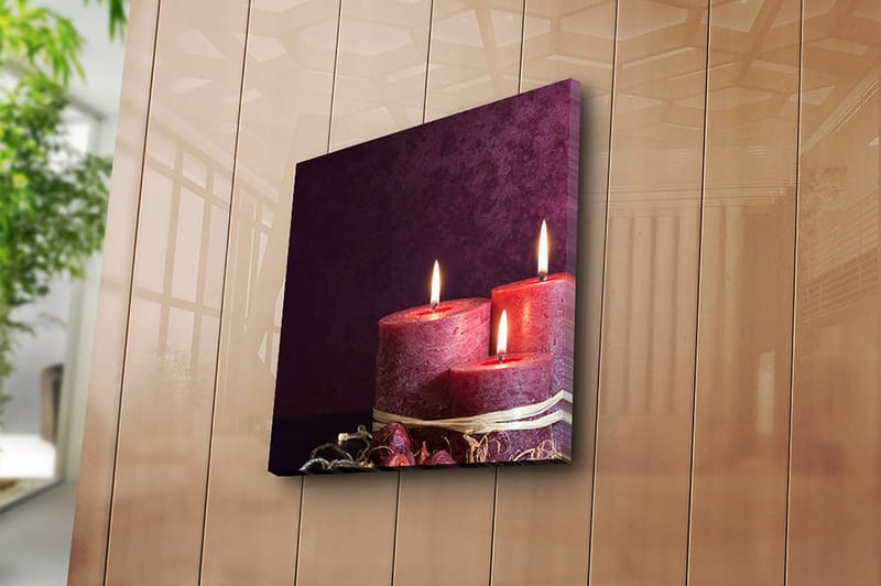 Canvas Flerfarvet - 44x54 cm - Boligtilbehør - Billeder & kunst - Billeder på lærred