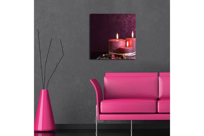 Canvas Flerfarvet - 44x54 cm - Boligtilbehør - Billeder & kunst - Billeder på lærred