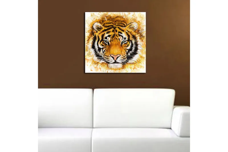 Canvas Flerfarvet - 44x54 cm - Boligtilbehør - Billeder & kunst - Billeder på lærred