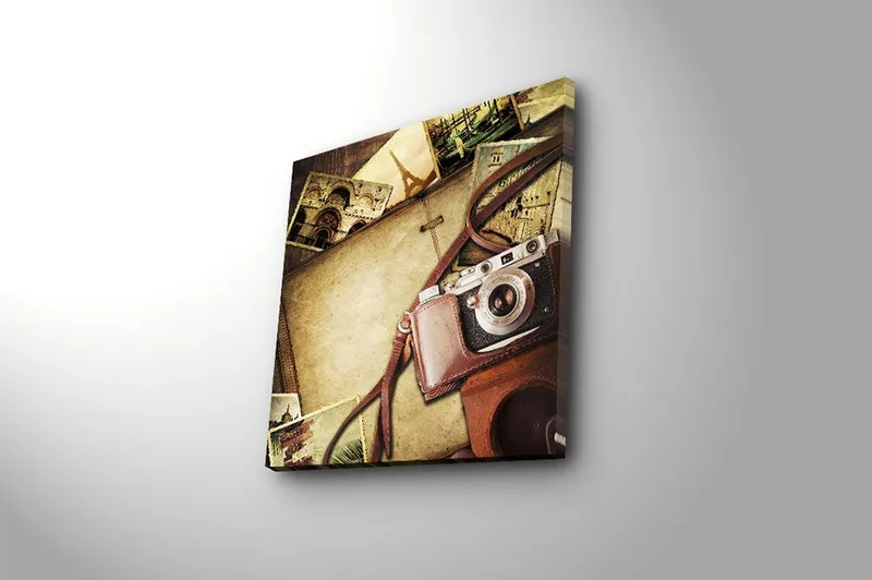 Canvas Flerfarvet - 44x54 cm - Boligtilbehør - Billeder & kunst - Billeder på lærred