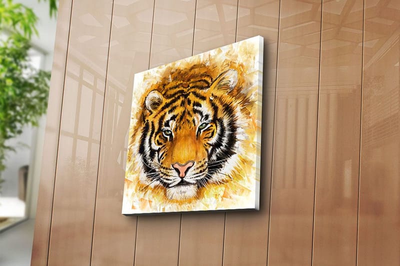 Canvas Flerfarvet - 44x54 cm - Boligtilbehør - Billeder & kunst - Billeder på lærred