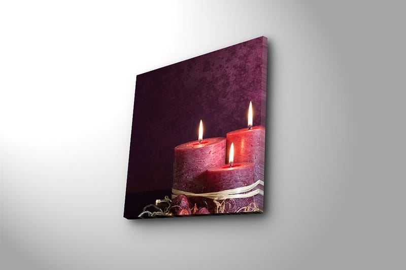 Canvas Flerfarvet - 44x54 cm - Boligtilbehør - Billeder & kunst - Billeder på lærred