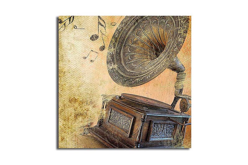 Canvas Flerfarvet, 44x54 cm