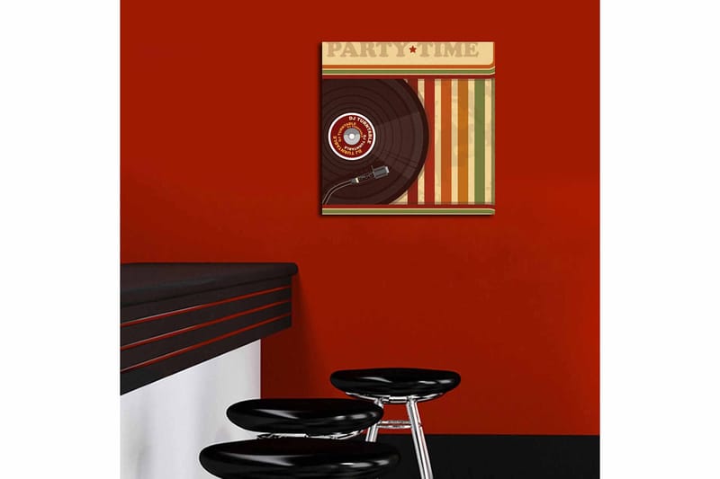 Canvas Flerfarvet - 44x54 cm - Boligtilbehør - Billeder & kunst - Billeder på lærred