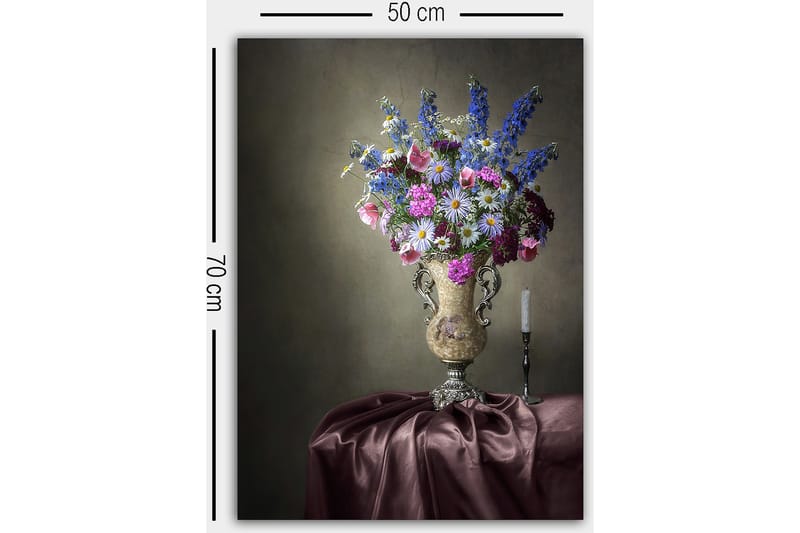Canvas Flerfarvet - 55x07 cm - Boligtilbehør - Billeder & kunst - Billeder på lærred