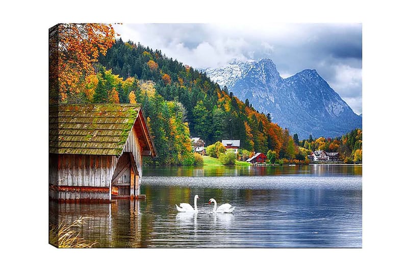 Canvas Flerfarvet, 55x07 cm