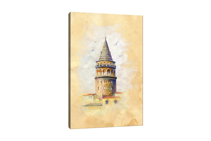 Canvas Flerfarvet, 55x07 cm