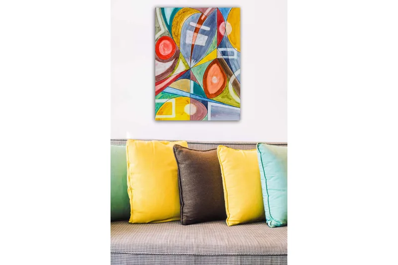 Canvas Flerfarvet - 55x07 cm - Boligtilbehør - Billeder & kunst - Billeder på lærred