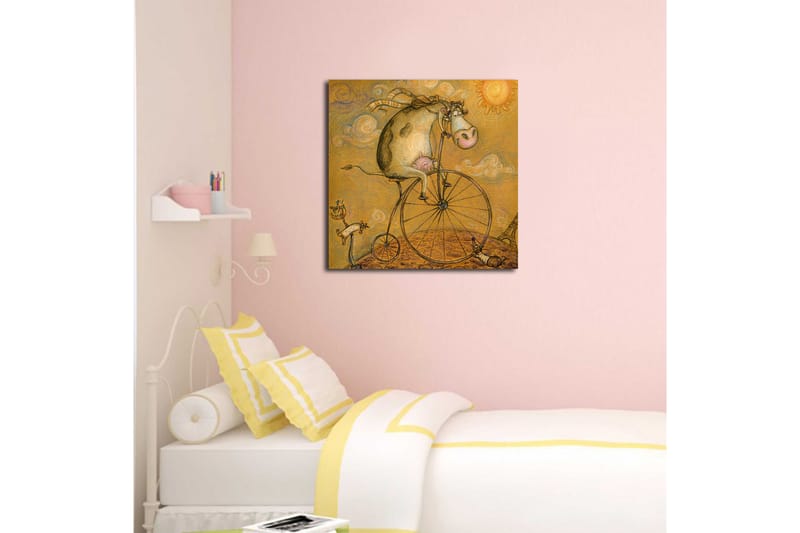 Canvas Nautisk flerfarvet - 44x54 cm - Boligtilbehør - Billeder & kunst - Billeder på lærred