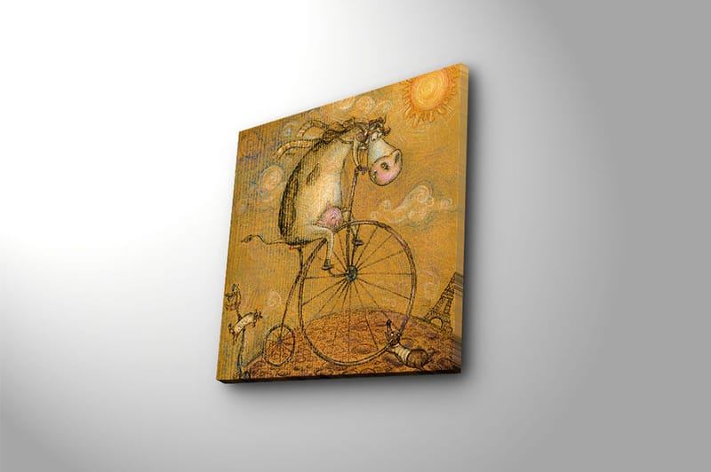 Canvas Nautisk flerfarvet - 44x54 cm - Boligtilbehør - Billeder & kunst - Billeder på lærred