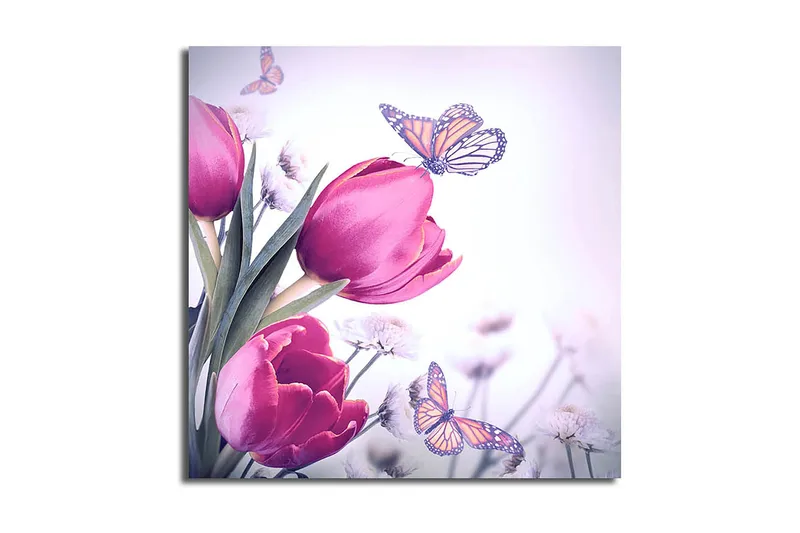 Canvas Nautisk flerfarvet, 44x54 cm